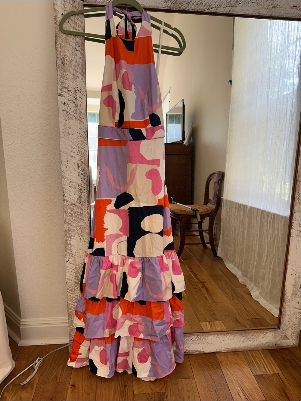 Gianni Bini  floor length halter top dress never worn!!